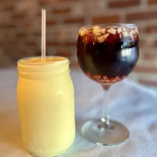 Mango juice Sangria