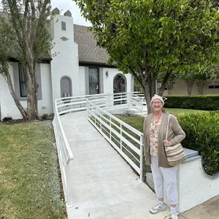 Picture of my love of 40 years in front of Piola Rest