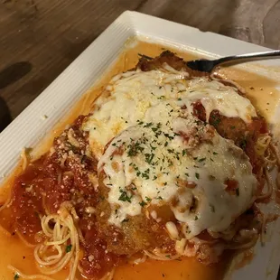 chicken parm - pretty good
