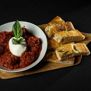 Piola&apos;s Meatballs with Burrata