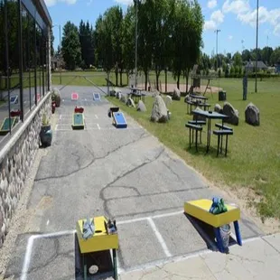 outside, sushi and sashimi