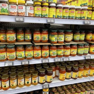 Various canned pickles