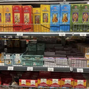 Variety of Hindu Prayer Materials