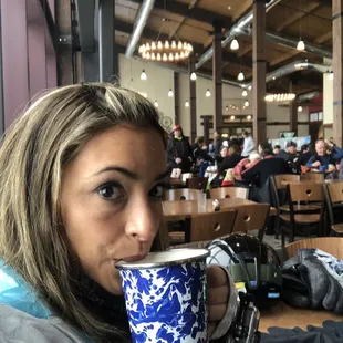 Inside Pioneer Crossing