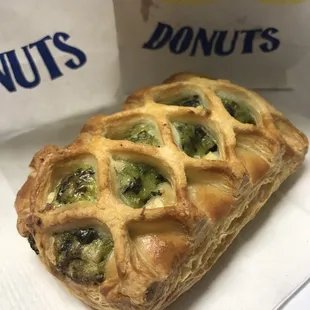 Spinach and feta pastry - so good!
