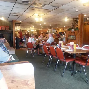 Dining area.
