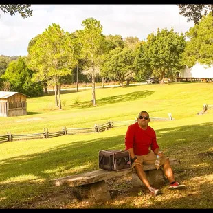 The village is a pretty good size.