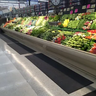 Their produce department looks better than a lot of stores !