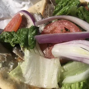 Greek gyro - yummy