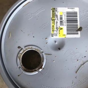 Look How Dark This Paint Is &amp; It Was Supposed To Be Same Color As Other Bucket With Lighter Paint