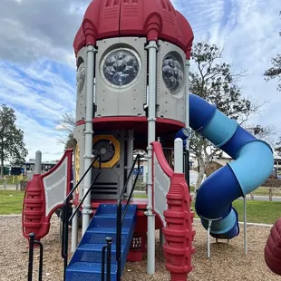 Cool rocket playground!