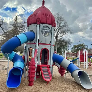Cool rocket playground!