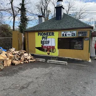 Outside of restaurant