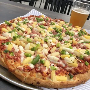 Hawaiian pizza