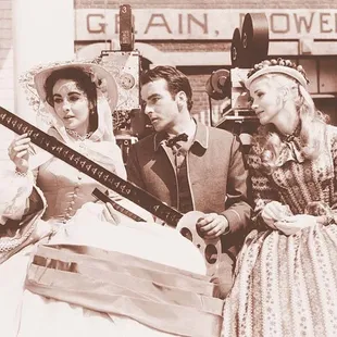 Visit the Raintree County display commemorating the filming of this epic saga starring Elizabeth Taylor, Montgomery Clift, etc.