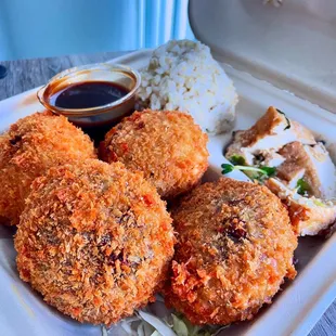 Beef and sweet potato croquettes  IG: @fooddeclassified