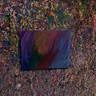 Completing first background layer