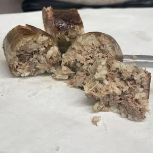 Delicious boudin