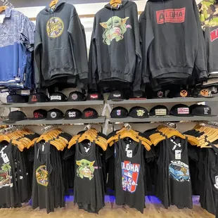 Women's tanks and shirts