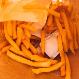 HUGE bag of fries
