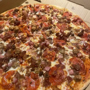 All Meat Pizza