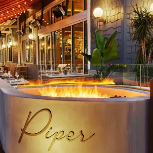 Piper patio with firepit