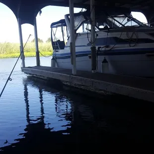 Good dock, friendly people. A good value for the price.