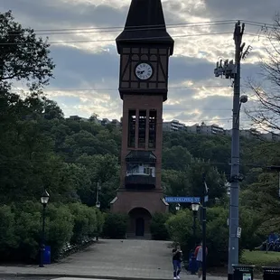 Clock tower right nearby.