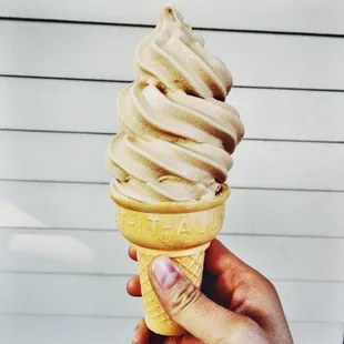 German Chocolate Soft Serve!