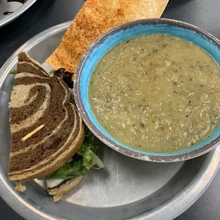 Eat 2 Have 2 - Tuna sandwich and roasted squash soup