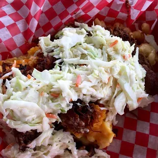 Shack Stack with Brisket and Slaw
