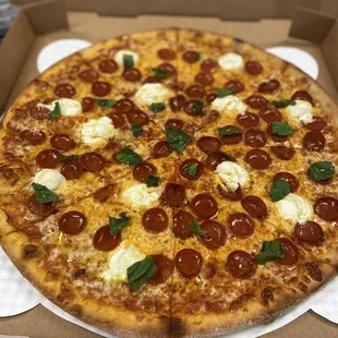 Crowd favorite, Piper- Roni Pizza!