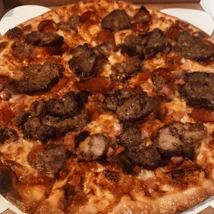 Quarto Carne Meat Lovers Pizza