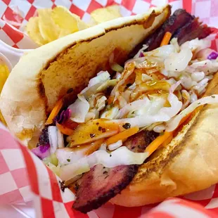Brisket sandwich