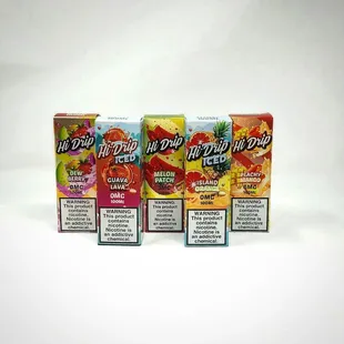 HiDrip available in Sub-ohm and Salt Nicotine levels