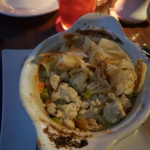 Chicken pot pie is horrid