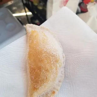 Empanada for dessert.