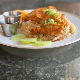 Crispy Chicken fried rice