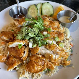 Crispy Chicken Fried Rice