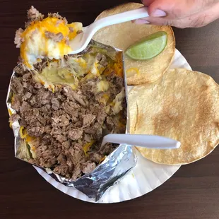 Papa asada especial