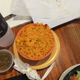 Side order of yellow rice