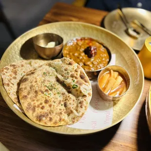 Pindi chole and Amritsari kulche