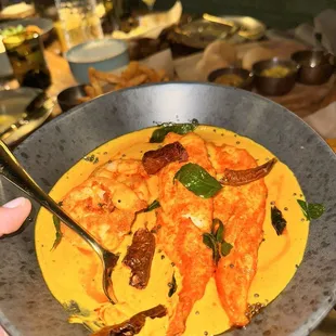 Green Mango Alleppey Fish Curry