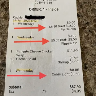 They advertise craft drafts @ $5 and domestic bottles @ $3 but clearly don't honor their own advertisement.