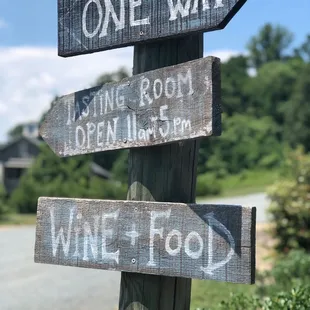 one way sign