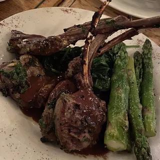 Grilled Rack of Lamb