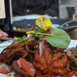 Grilled Baby Octopus