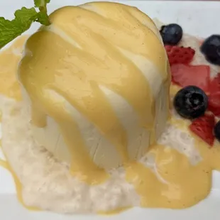 Passion Fruit Panna Cotta