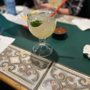 The MOST AMAZING skinny margarita!!