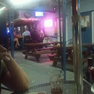 Friday night late and full bellied